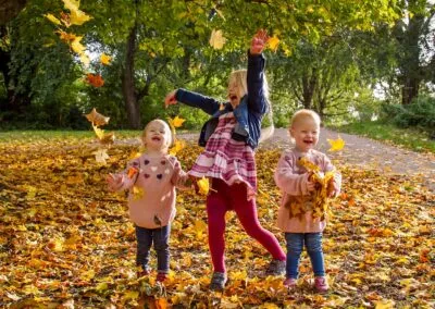 Autumn family photo shoot